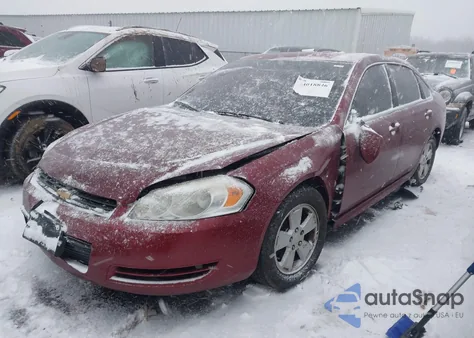 2009 Chevrolet Impala Lt из США, поврежденный, VIN 2G1WT57N991220764